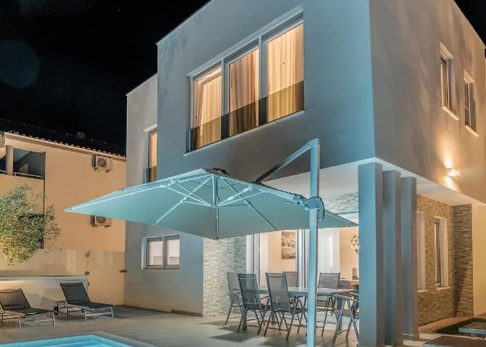 فيلة Dea - Luxus In Kroatien Mit Beheizten Pool Vrsi-mulo Bei Zadar *