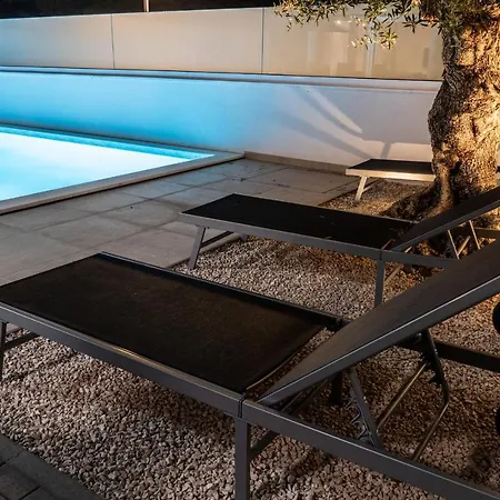 别墅 Dea - Luxus In Kroatien Mit Beheizten Pool Vrsi-mulo Bei Zadar 沃希