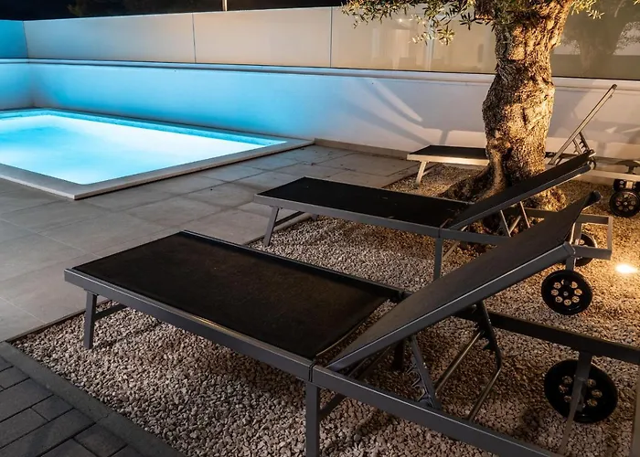 Villa Dea - Luxus In Kroatien Mit Beheizten Pool Vrsi-mulo Bei Zadar Vrsi