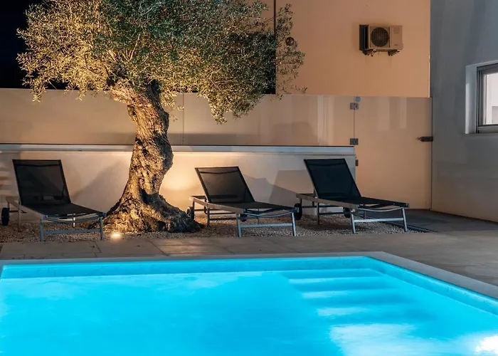 Villa Dea - Luxus In Kroatien Mit Beheizten Pool Vrsi-mulo Bei Zadar